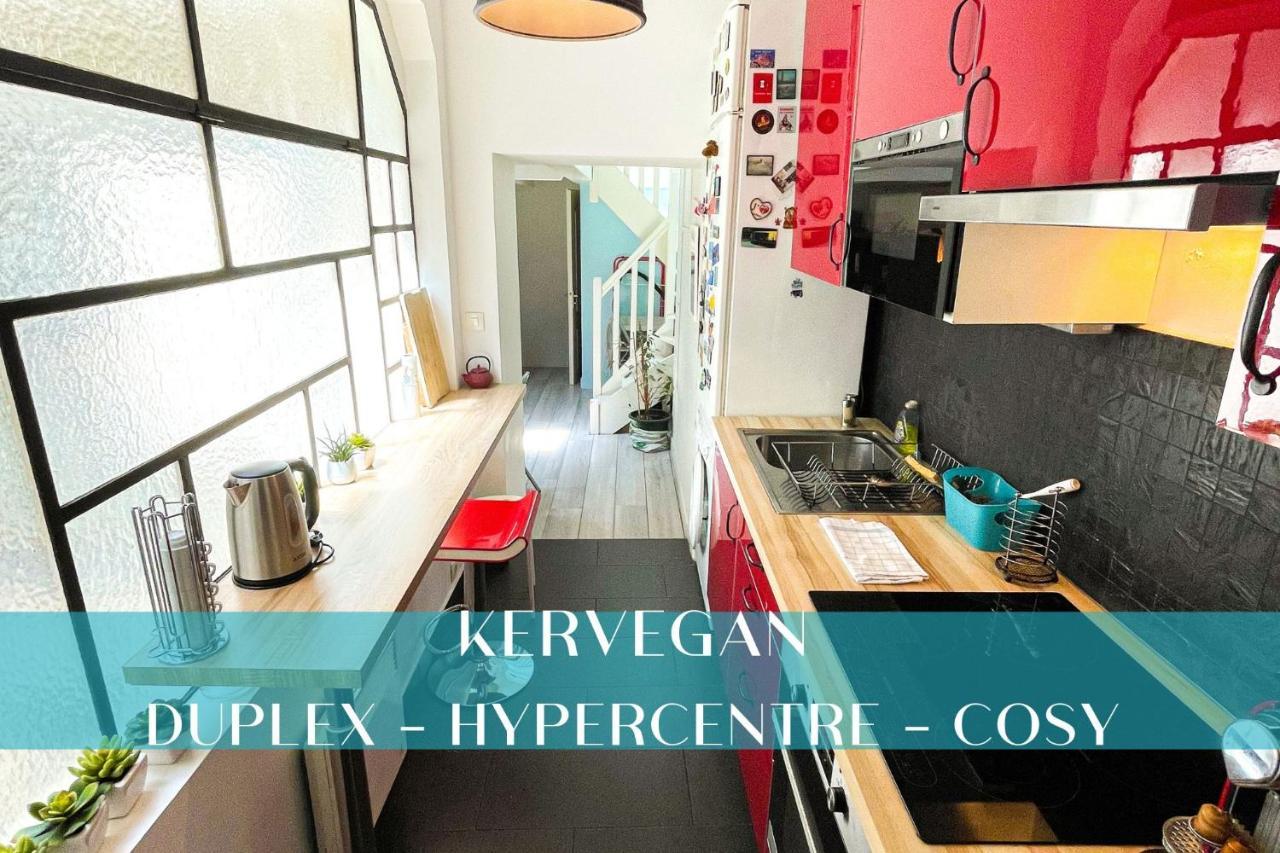 Coeur Feydeau Kervegan Le Duplex Hyper Centre Appartement Nantes Buitenkant foto